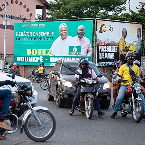 Benin votes for new president with finance minister favored to succeed Talon