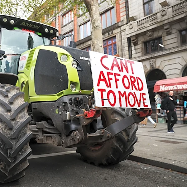 Irish prime minister announces fuel tax cuts to stop protests over soaring pump prices