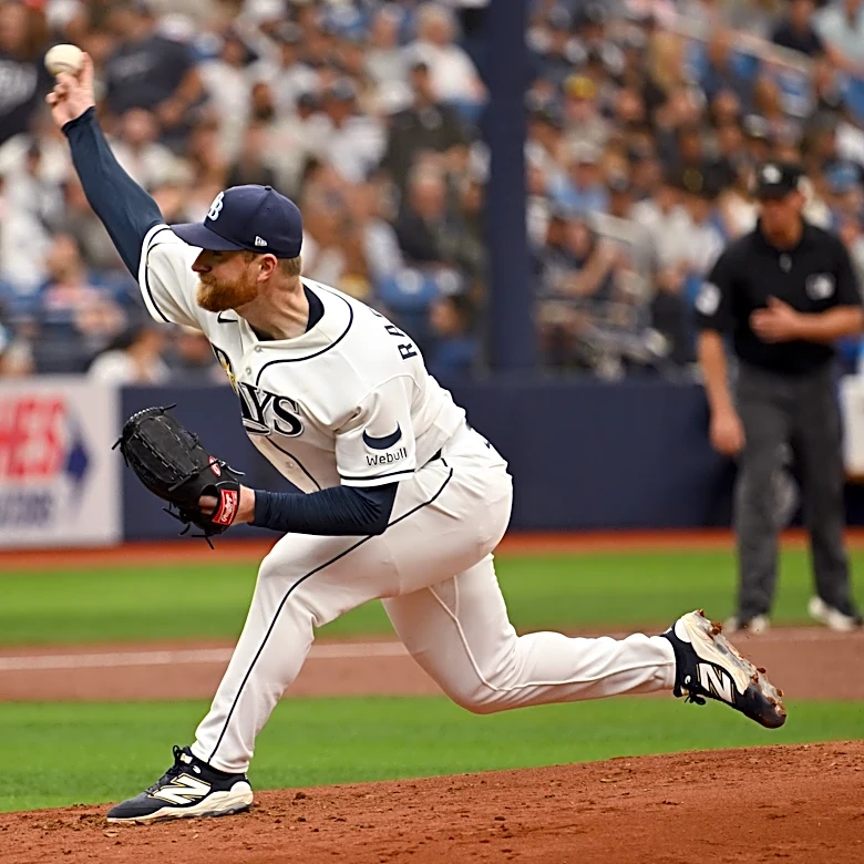 Drew Rasmussen goes 6 scoreless and Rays finish 1st 3-game sweep of Yankees since 2021 with 5-4 win