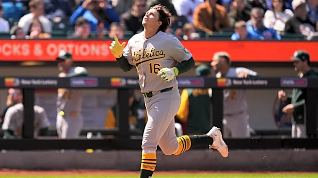 Kurtz hits his first homer of the season and the Athletics sweep the slumping Mets, 1-0