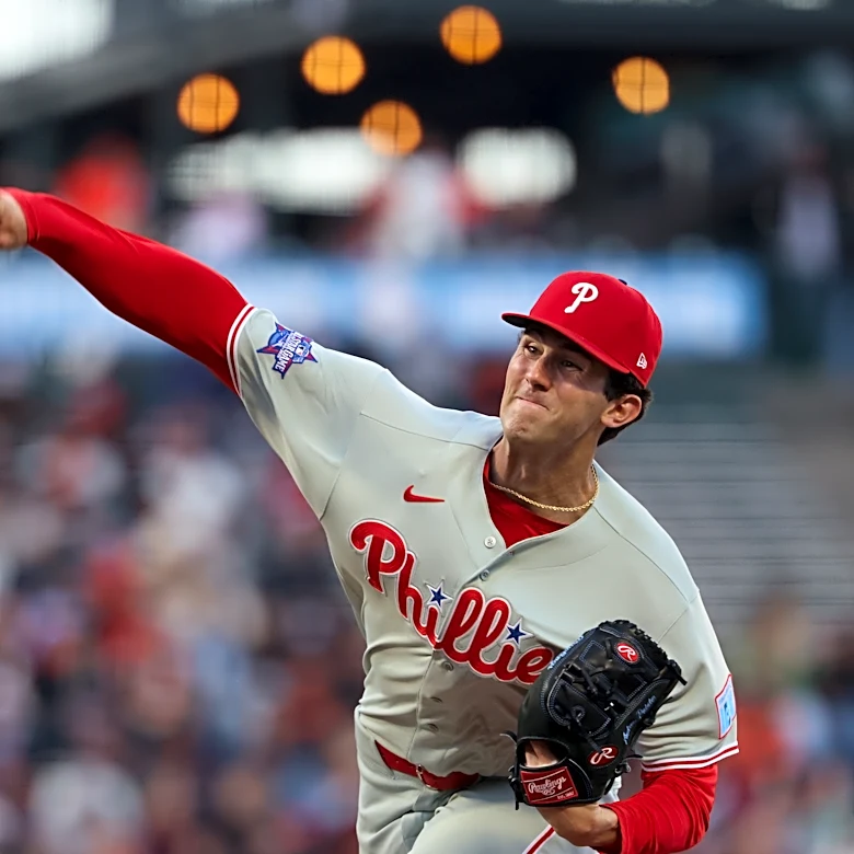Phillies rookie Andrew Painter overcomes migraine, pitches five innings in relief in loss to D-backs