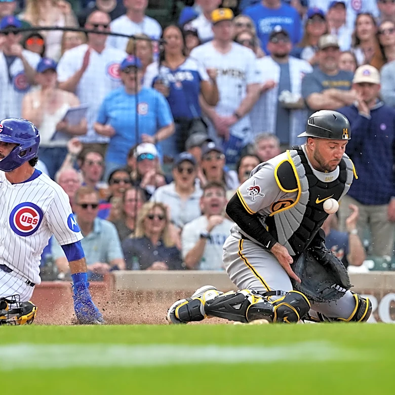 Busch ends 0-for-30 slide with tying single, Cubs overcome 5-run deficit to beat Pirates 7-6