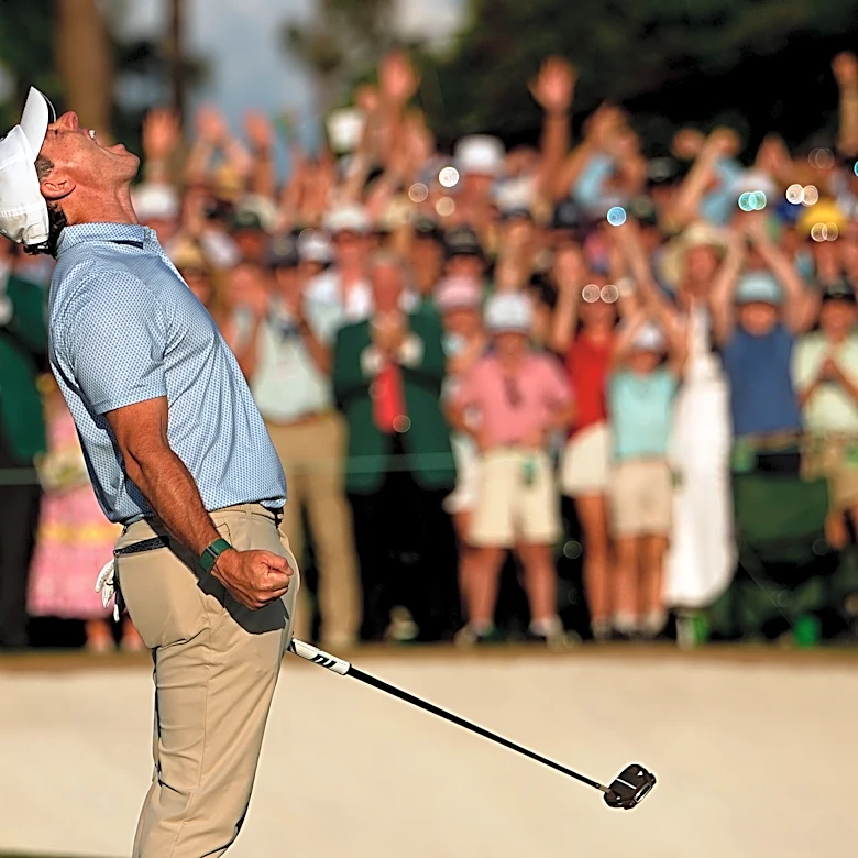 Rory McIlroy goes back-to-back at the Masters to join Jack Nicklaus, Nick Faldo and Tiger Woods