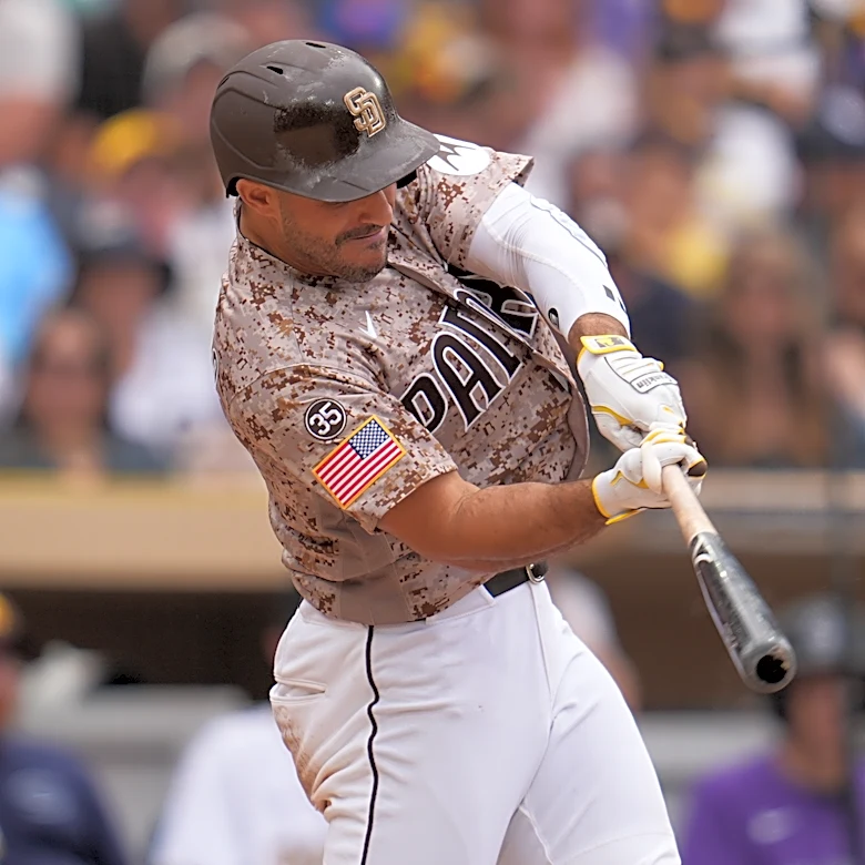 Padres top Rockies 7-2 for 4-game sweep but Nick Pivetta exits with stiff elbow