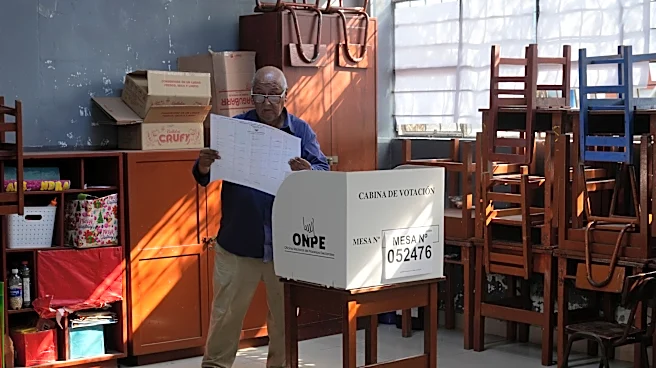 Peru election results delayed after thousands get a one-day voting extension