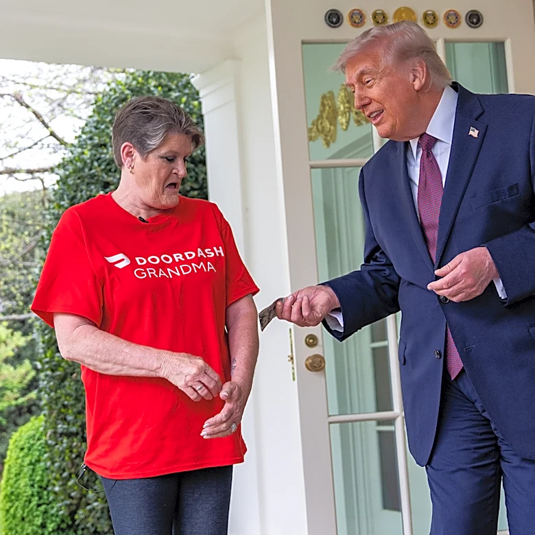 Trump tips DoorDash driver $100 for delivering McDonald's to Oval Office
