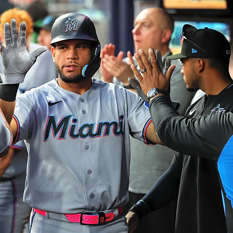 Agustín Ramírez and Connor Norby homer as the Marlins beat the Braves 10-4 to end a 3-game skid