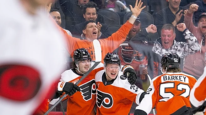 The orange-and-black are back as Flyers celebrate clinching 1st playoff spot since 2020