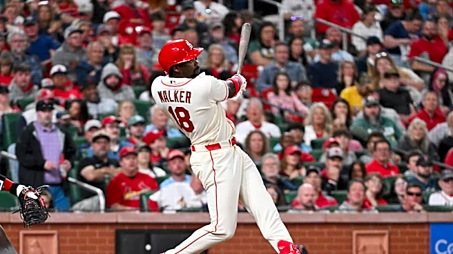 Walker hits MLB-leading 8th HR and joins Cardinals greats Musial, McGwire, Rolen and Pujols
