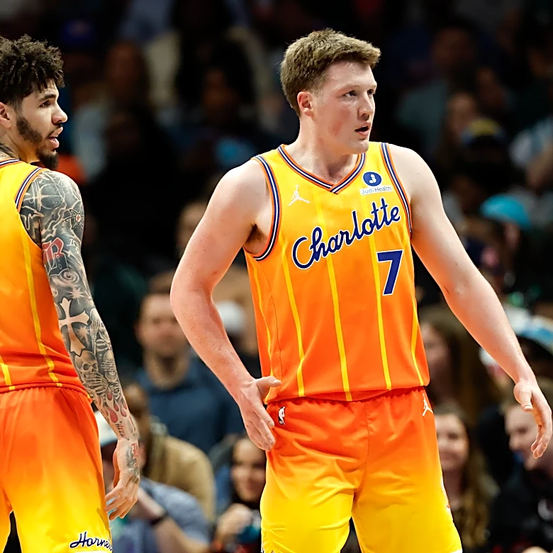 Knueppel and Ball finished 1-2 in the NBA in 3s. Now they hope to get Hornets to the playoffs