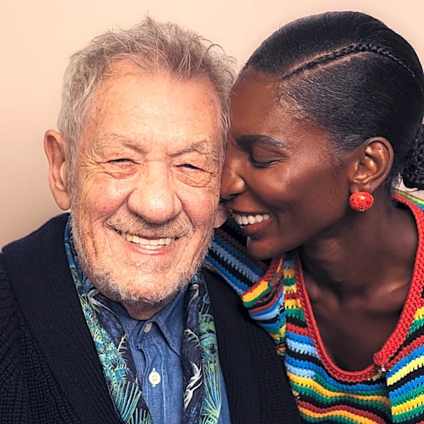 Ian McKellen and Michaela Coel on art, their friendship and 'The Christophers'