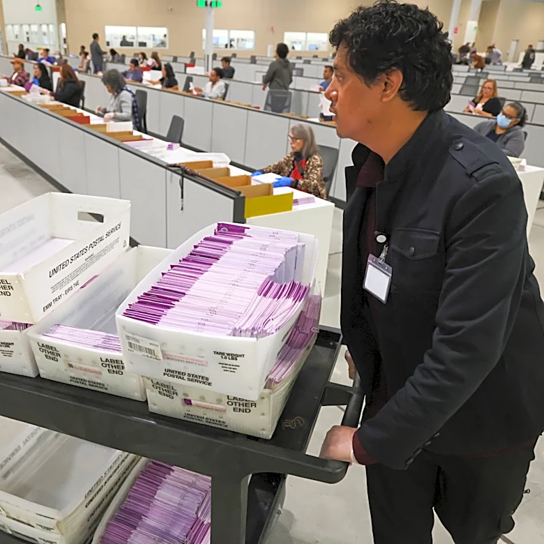 Postal Service union launches ad campaign promoting mail voting as Trump assails the method