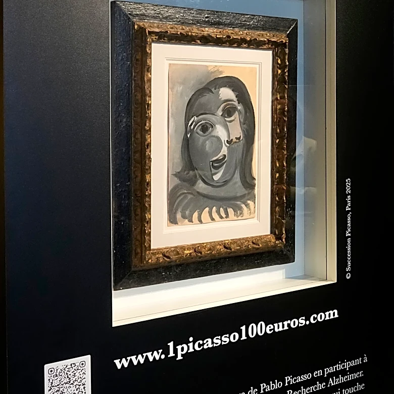 Raffle winner left stunned after scooping a $1M Picasso with a $117 ticket