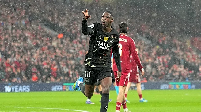 Paris Saint-Germain beats Liverpool at Anfield to reach the Champions League semifinals