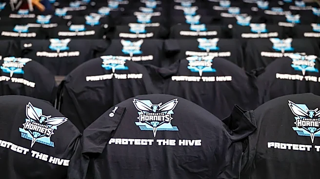 Hornets celebrate first postseason home game in 10 years by handing out 'Protect the Hive' T-shirts