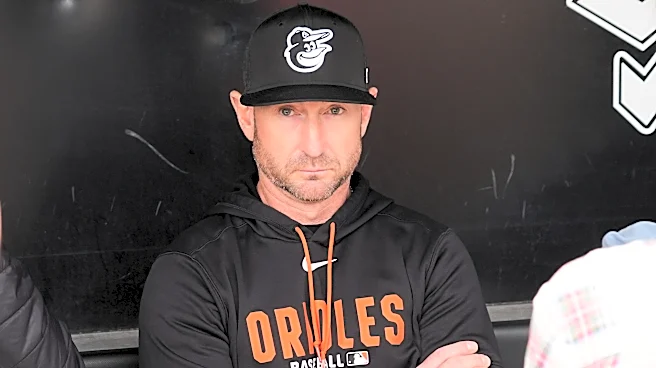 Orioles manager Craig Albernaz returns — with a broken jaw — a day after being hit by a foul ball