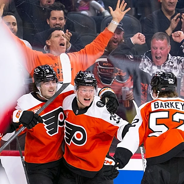 Playoff party time in Philadelphia! Flyers, fans rejoice at long-awaited return to postseason