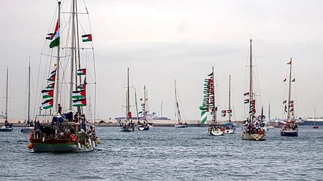 Flotilla carrying activists and aid for Palestinians in Gaza sets sail from Spain