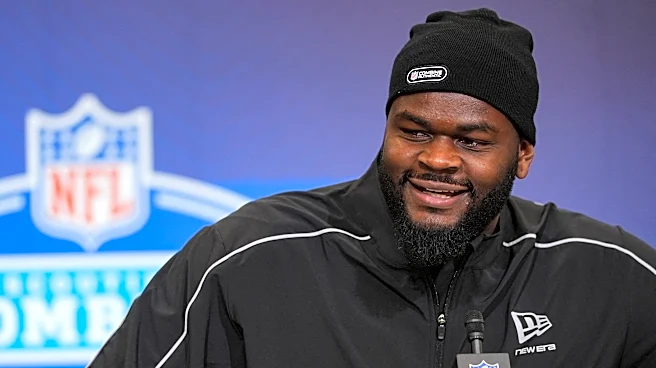 Potential first-round draft pick Caleb Banks is at his best with both feet on the ground