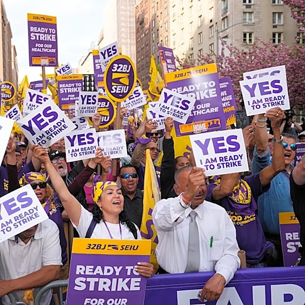 New York City apartment building workers set to vote on whether to go on strike
