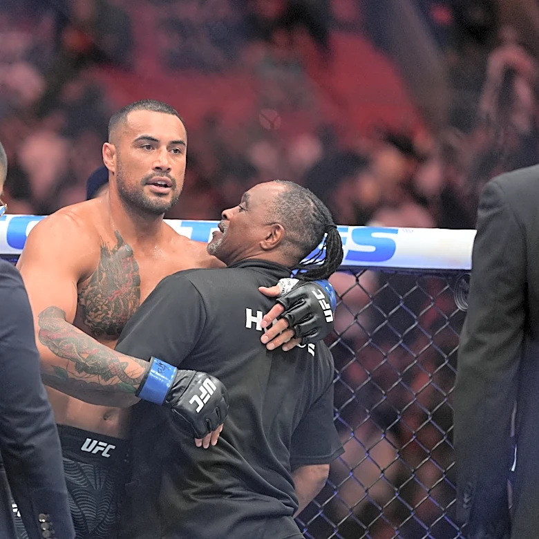 Report: Newly crowned UFC champ Carlos Ulberg says he lost title belt while celebrating the win