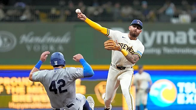 Brewers snap 6-game skid by beating Blue Jays 2-1 with bizarre rally in 8th