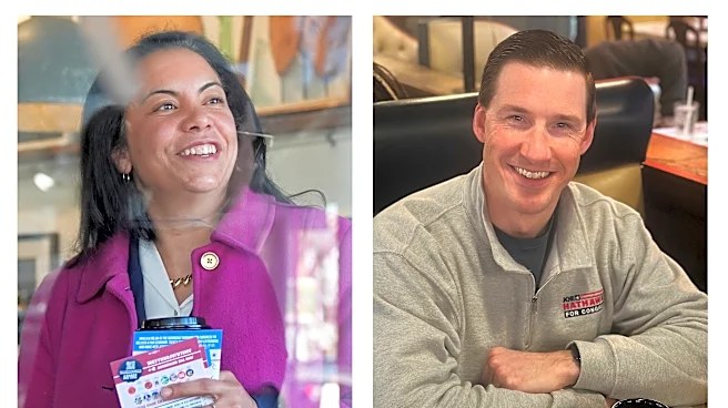 Democrat Analilia Mejia and Republican Joe Hathaway compete for suburban New Jersey House seat