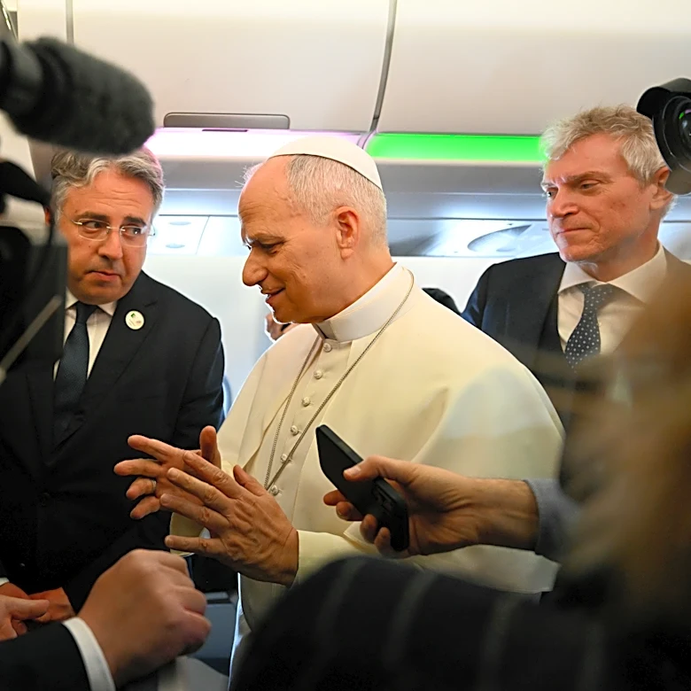 A dispatch from inside the Vatican bubble during a remarkable exchange between pope and president