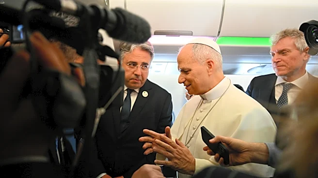 A dispatch from inside the Vatican bubble during a remarkable exchange between pope and president
