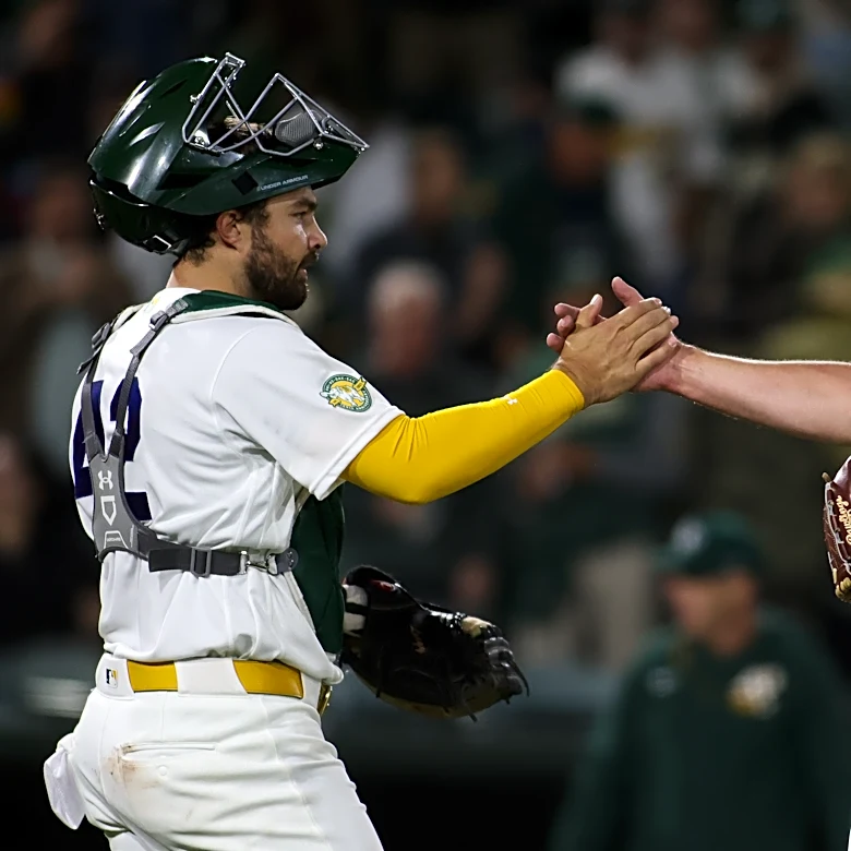 Langeliers, Wilson hit HRs as Athletics beat Rangers 6-5, sit atop AL West for 1st time since 2021