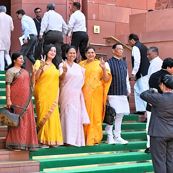 Modi pushing to get more women into India's Parliament. That could have other consequences