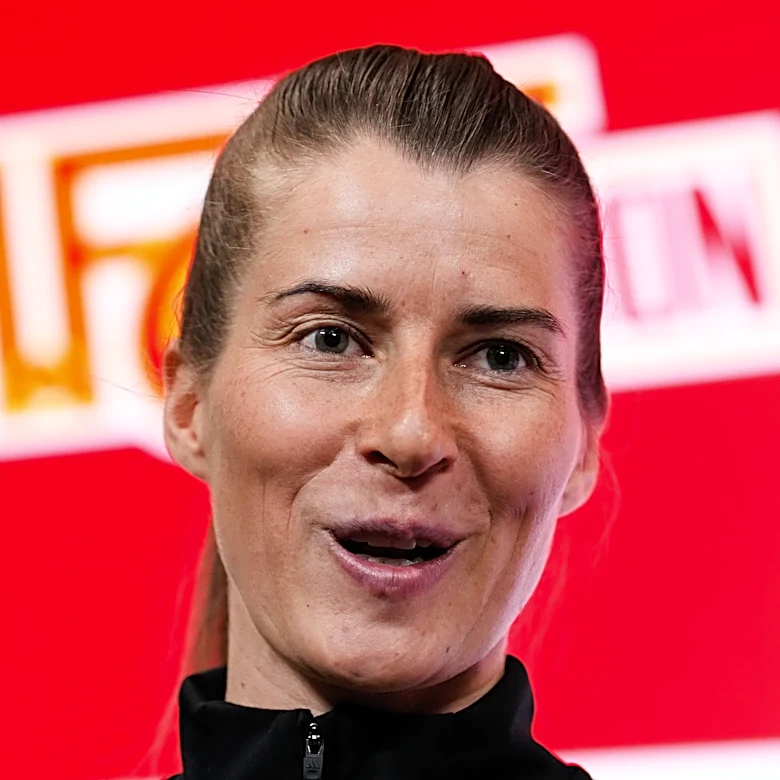 Marie-Louise Eta, the Bundesliga's first female coach, just wants to get on with her job