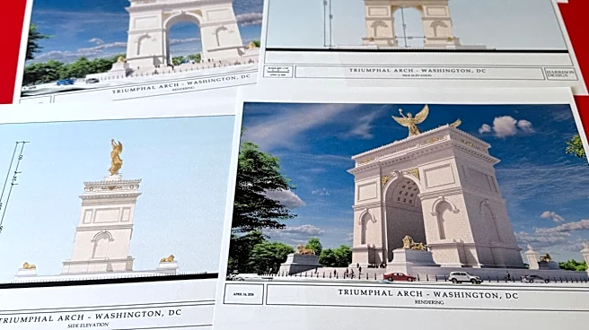 Federal agency approves concept for Trump's plan for a Triumphal Arch in Washington