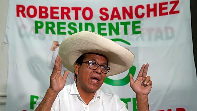 2 candidates with starkly different visions for Peru vie for a runoff spot