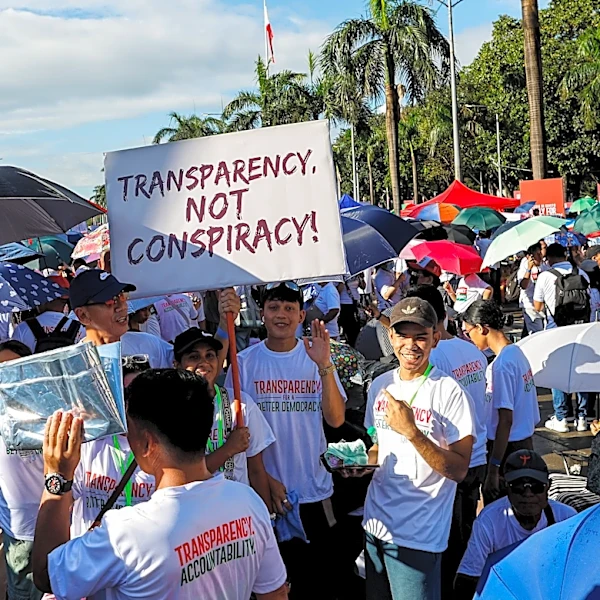 Philippine president says key suspect in corruption scandal has been arrested in Prague