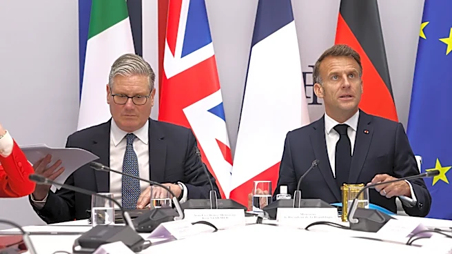 Macron and Starmer hold a Strait of Hormuz summit as Iran and US declare the waterway open