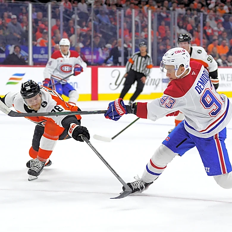 Canadiens' Demidov, Flyers' Michkov-Martone duo headline young stars to watch in the NHL playoffs