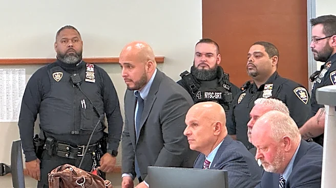 Ex-NYPD sergeant freed from jail while he appeals his conviction for deadly cooler throw