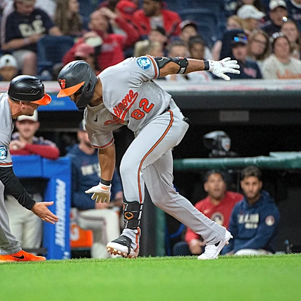 Jeremiah Jackson hits 3-run homer in 8th inning as Orioles rally for 6-4 win over Guardians