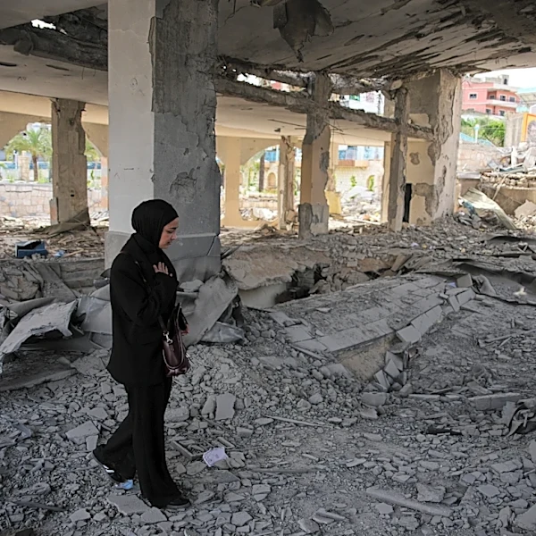 The Latest: Iran says it has closed Hormuz again over US blockade