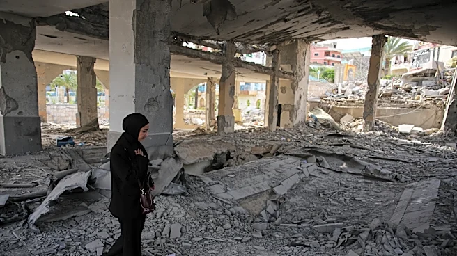 The Latest: Iran says it has closed Hormuz again over US blockade