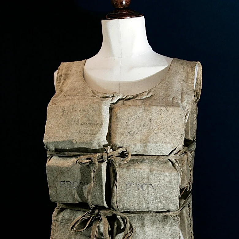 Life jacket worn by a passenger who survived the Titanic auctioned off for over $900,000