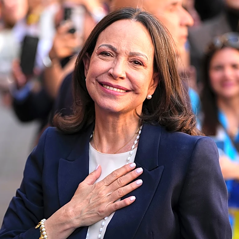 Venezuela’s Maria Corina Machado draws a huge Madrid rally and rebuffs meeting with Spain's Sánchez