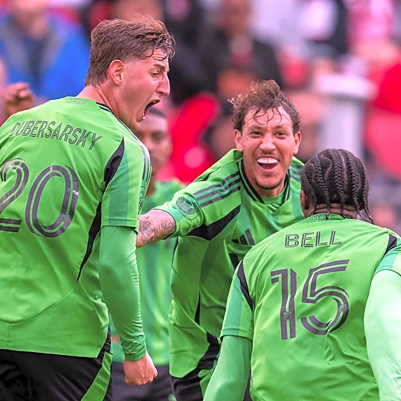 Kobe Franklin's first career goal helps Toronto pull out 3-3 draw with Austin