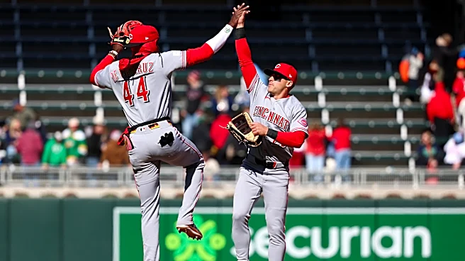Myers' RBI single in 9th and strong bullpen outing lift Reds past Twins 5-4