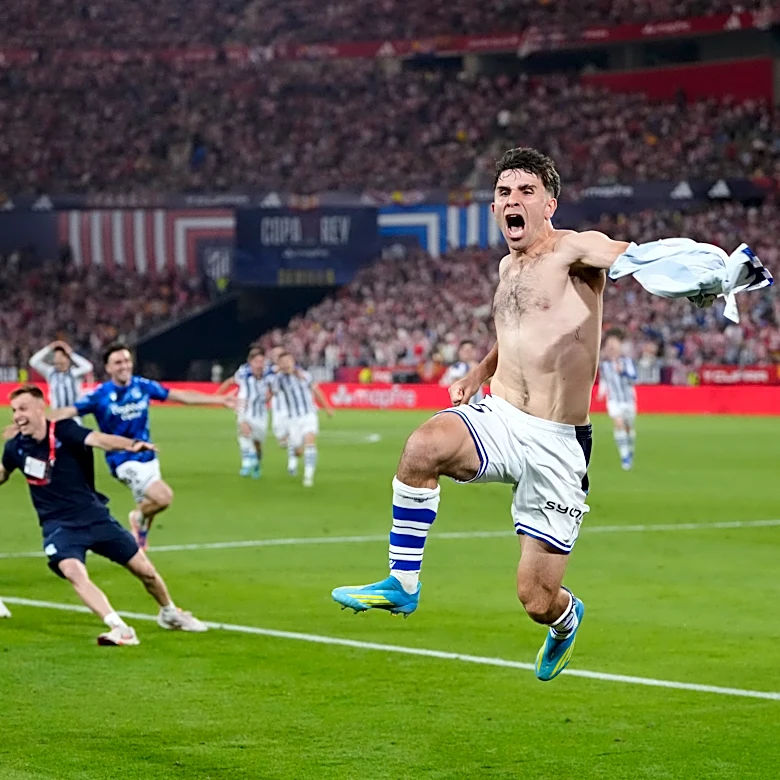 Real Sociedad beats Atletico Madrid in penalty shootout to win Copa del Rey title