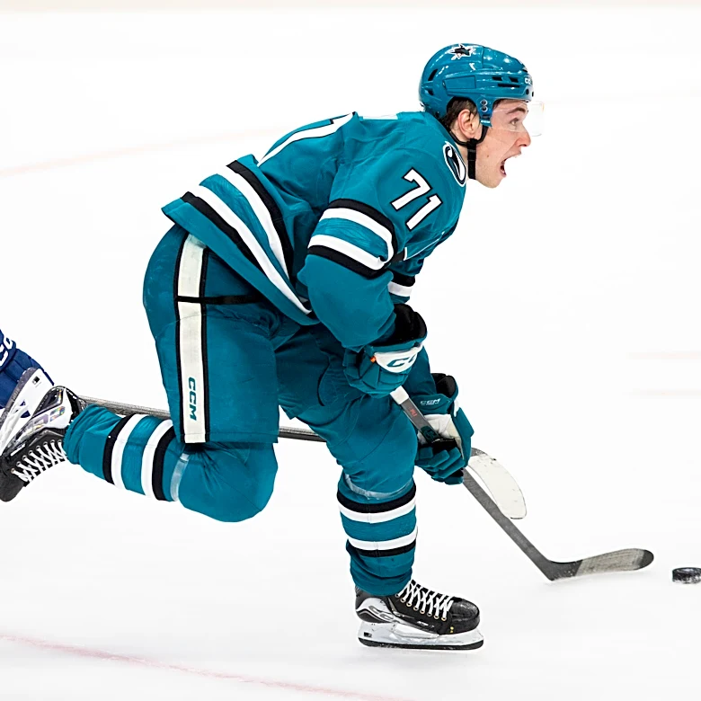 Sharks teen star Macklin Celebrini open to extension after record-breaking season