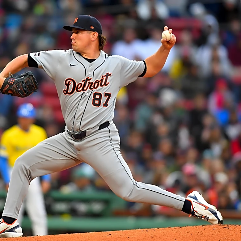 Tarik Skubal fans 10, Tigers end 9-game road skid with 4-1 win over Red Sox