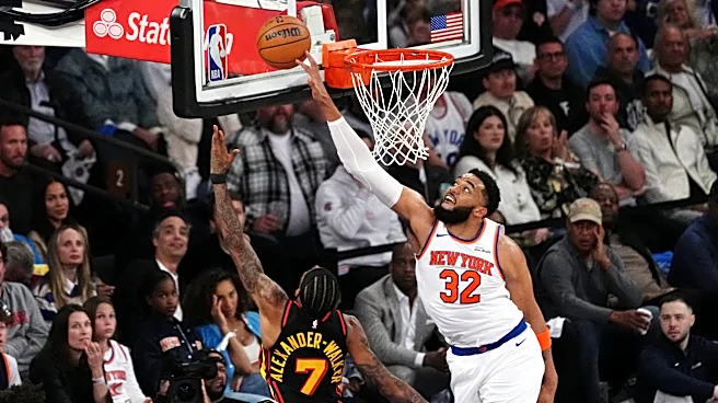 Brunson and Towns lead the Knicks past the Hawks 113-102 in Game 1 of their series