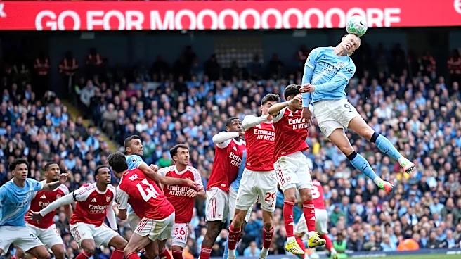 Man City beats Arsenal 2-1 for huge win in Premier League title race